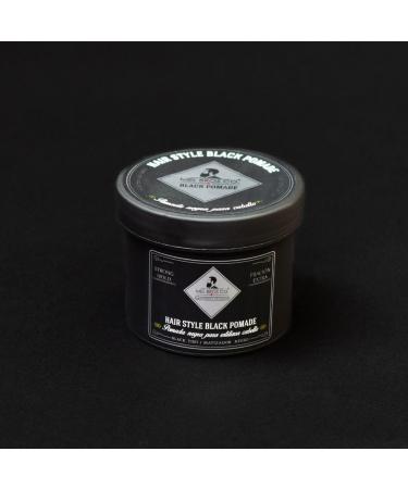 Buy Black Pomade 4oz - Strong Hold Perfect for Covering Gray Hairs - International Shipping Available - Buy Online on GoSupps.com