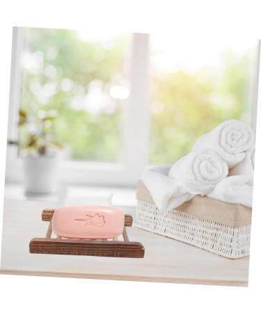 Ciieeo 20 Pcs Creative Soap Box Bathroom Storage Rack Drain Soap Holder Home Outdoor Travel Hollow Wooden Soap Rack (medium Natural Color Soap Rack) 4pcs Travel Soap Case Wood Tray - Buy Online on GoSupps.com