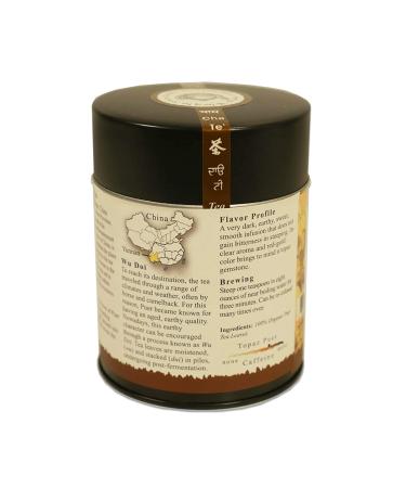 Organic Puer Tea - Tao of Tea Topaz, 3.5 oz (100g) - Premium Quality & Rich Flavor - Buy Online on GoSupps.com