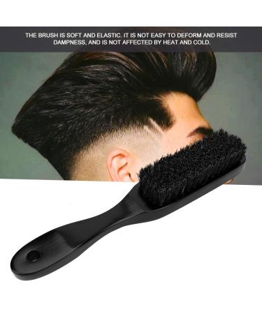 Durable Black Wood Handle Brush with Soft Elastic Bristles - Stimulates Follicles & Cleans Hair Impurities | Shop Internationally - Buy Online on GoSupps.com