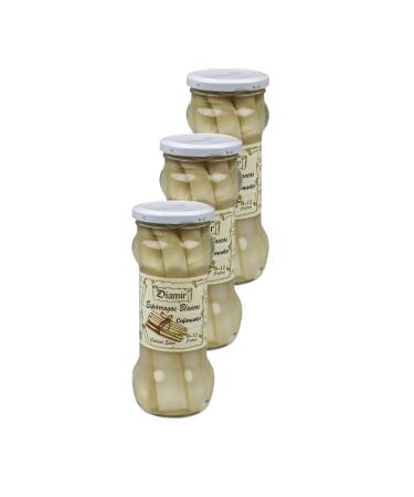 Lot 3x Extra white asparagus - Jar 330g