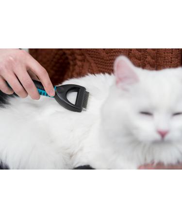 Trixie Universal Groomer for Coat Type 2/4/6 Small Dogs and Cats Medium Plastic / Metal Prongs 5 x 18 cm - Buy Online on GoSupps.com