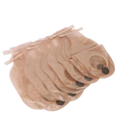 ZJchao Disposable Colostomy Bag 10Pcs One Piece Ostomy Bag Ostomy Supplies Ostomy Drainable Pouch Elderly People Leakproof Colostomy Ileostomy Bag Disposal Bags for Colostomy Ileostomy Stoma Care