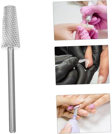 minkissy Sanding Replacement Steel Tools Acrylic Rotary Polisher Electric Bits Art Nails Head Removing Burr Polish Accessory Drill Nail Grinding Tungsten File Sander - Buy Online on GoSupps.com