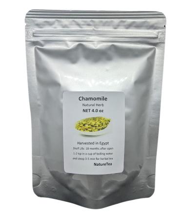Chamomile - Matricaria recutita Dried Loose Flower - By Nature Tea (4 oz)