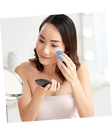 Angoily 2 Set Capsule Bottle Beauty Egg Makeup Puff Foundation Wedges Makeup Powder Puff Make- up Puff Clean Makeup Sponge Fan-shaped Puff Hydrophilic Polyurethane Cosmetic Cotton Pad - Buy Online on GoSupps.com
