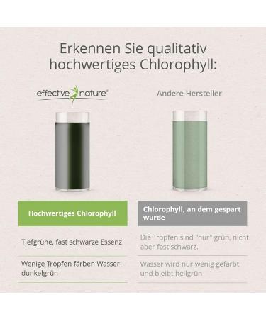 Liquid Chlorophyll Drops - Effective Nature | 50ml Alfalfa Extract | Preservative-Free Natural Supplement for Wellness - Buy Online on GoSupps.com