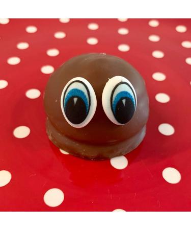 24 Fabulous Edible Sugar Eyes- 6 Blue 6 Brown 6 Yellow and 6 Green Eyes - Buy Online on GoSupps.com