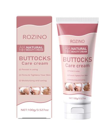 Natural Beauty Buttocks Care Cream 100g - Firm Tighten & Moisturize Buttocks Skin Enhance Skin Elasticity with Nourishing Formula for Smooth Supple Buttock (3.527OZ) 3.52 Ounce (Pack of 1)