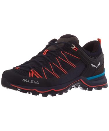 Salewa Women's Ws MTN Trainer LiteTrekking & Hiking Boots 38 EU Premium Navy Fluo Coral