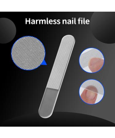 Alxbsone Black Steel Nail Clipper Set for Fingernails & Toenails | No Splash Design with Nail Fan & File | Extra Sharp Manicure Tool - Buy Online on GoSupps.com