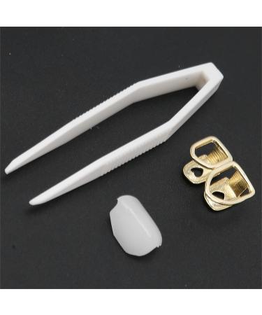 Halloween Hip Hop Teeth Hip Hop Hollow Tooth Convenient 2 Brass Fashionable for Party for Fashion Show for Festival(gold) - Buy Online on GoSupps.com