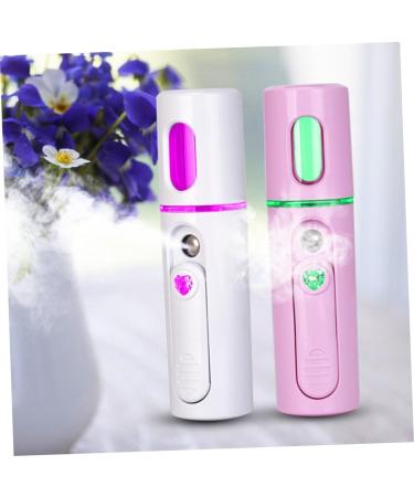 Healeved 2pcs Beauty Instrument Lip Tint Facial Atomizing Cold Spray LED Spray Device - Buy Online on GoSupps.com