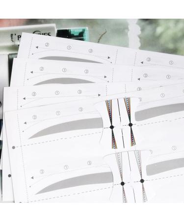 FOMIYES 36 Pcs 48 Eyebrow Stencil Kit Eyebrow Styling Tool Eyebrow Tracer Eyebrow Stencils Card - Buy Online on GoSupps.com