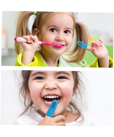 Beavorty 12-Piece Silicone Toothbrush Set for Kids | Infant Oral Care & Cleaning Tools | Gentle Finger Toothbrush & Massage Devices - Buy Online on GoSupps.com