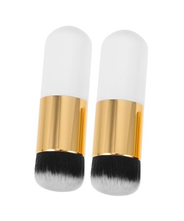 POPETPOP Foundation Makeup Brush es Fluffy Blush Brush 10x3cm White