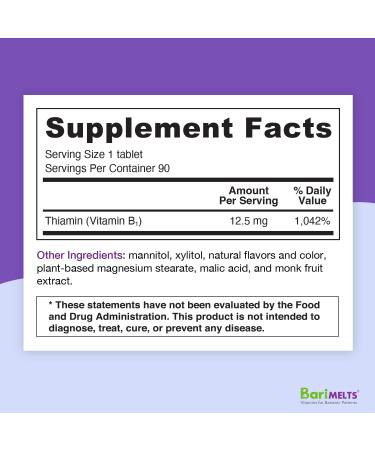 BariMelts WLS Vitamin Variety - Iron, Vitamin C, B12, and B1 Blend for Weight Loss Surgery Patients - Buy Online on GoSupps.com