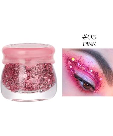 Clisted Eye Glitter Eyeshadow Nail Hair Body Face Glitter Gel Long Lasting Sparkling Sequins Festival Shinny Decoration 2 - Buy Online on GoSupps.com