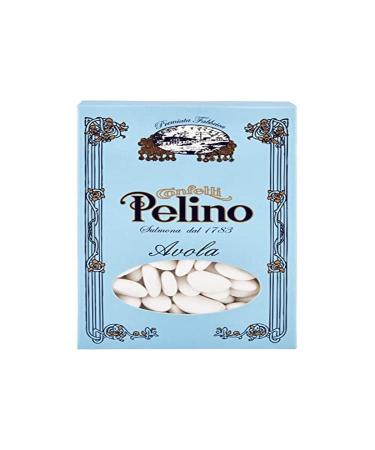 Dolci Aveja Confetti Pelino de Sulmona since 1783 – White – Almond Avola – For Weddings, Communions, Confirmations, 250 g – Made in Italy