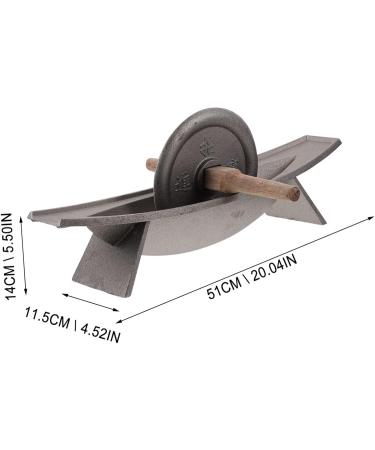 KALLORY Chinese Medicine 1pc Iron Medicine Roller Clinic Grinding Tool Manual Medicine Rubbing Tool Rug Roller Carpet Corporate - Buy Online on GoSupps.com