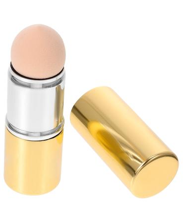 FRCOLOR Vulkanstein Oil Absorbing Ball Massager Skin Care Tools For Facial Cleansing Tools Oil Absorbing Face Roller Facial Volcanic Oil Control Face Roller golden 1 Count (Pack of 1)