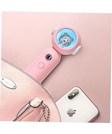 VINTORKY 1pc Mini Humidifier Face Water Sprayer Nano Face Spray Nano Steamer Mister Nano Mist Spray Pink 13.6x5.5cm Pink - Buy Online on GoSupps.com