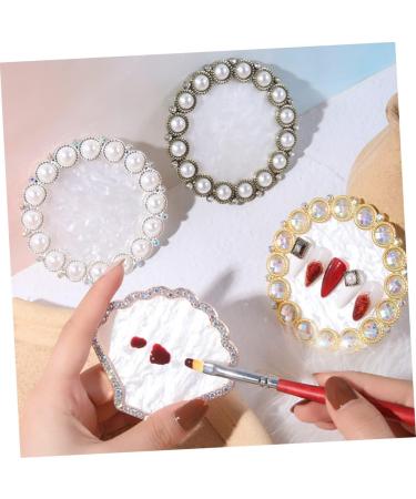  HAPINARY Resin Nail Polish Display Stand for Nail Art Elegant Decorative Tray for Nail Art - Buy Online on GoSupps.com