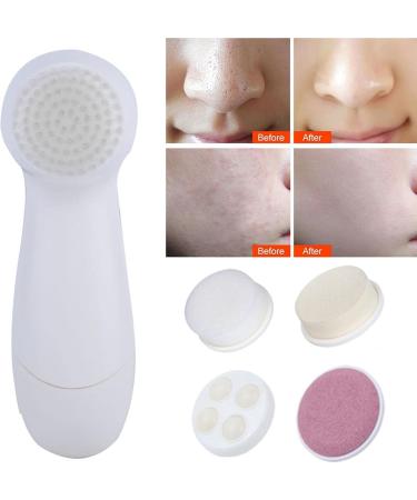 Electric Waterproof Facial Cleanser Multifunctional Facial Pore Cleaner Five in One Facial Cleanser Face Cleansing Instrument Pore Cleaner Brush Massager - Buy Online on GoSupps.com