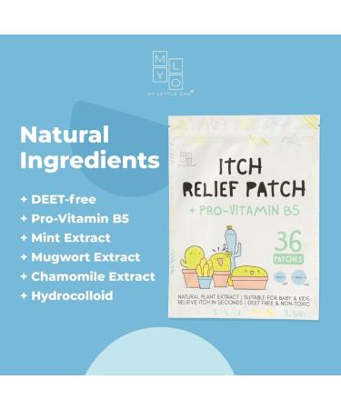 MyLO Itch Relief Patch - Hydrocolloid Patches for Bug & Mosquito Bite Itch Relief (36 Patches) | Fast International Shipping - Buy Online on GoSupps.com