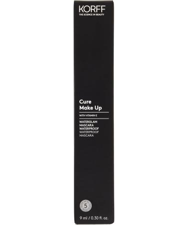 Korff Waterglam Mascara Lengthening and Waterproof Deep and Intense Look Soft Wax Black 9 ml - Buy Online on GoSupps.com