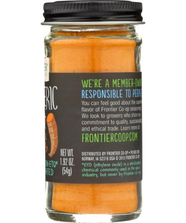 Frontier Herb Turmeric Root - Ground - 1.92 oz - Buy Online on GoSupps.com