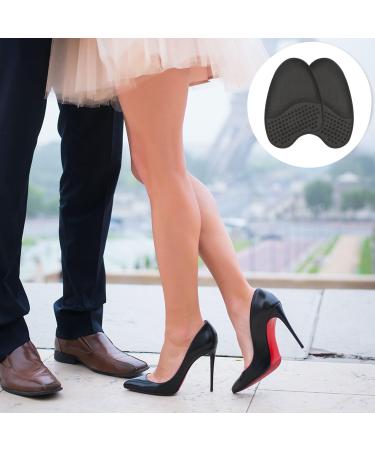 Buy Dohia Metatarsal Pads - Ball of Foot Cushion Inserts for Women | Anti-Slip High Heel Forefoot Pads (Black) - Comfort & Support for All-Day Wear - Buy Online on GoSupps.com