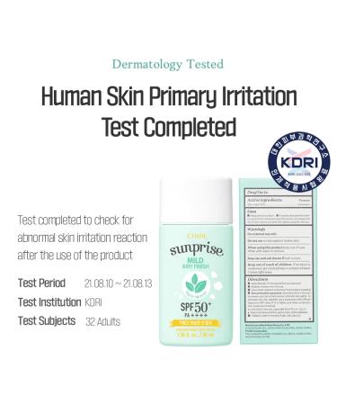 ETUDE Sunprise Sunscreen Mild Sun Milk SPF 50+ / PA++++ (55ml) | Sebum-free Non-Sticky Long Lasting Protection 100% Mineral Korean Sunscreen for sensitive skin - Buy Online on GoSupps.com