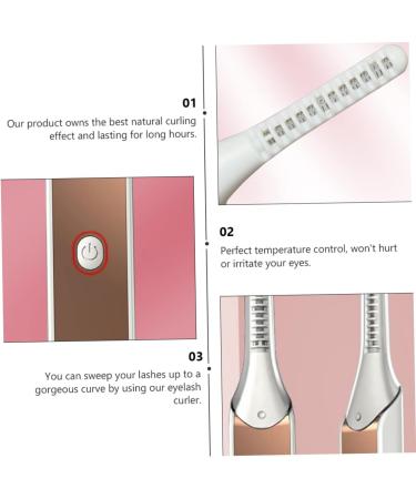 DOITOOL Eyelash Curler Beauty Tool Eyelash Electronic Eyelashes Curler Eyelash Curling Kit Eyelash Holder Electric Lash Curler Lash Kit Mini Lash Curler Makeup Set Electro-Thermal 14.2X2.4cm - Buy Online on GoSupps.com