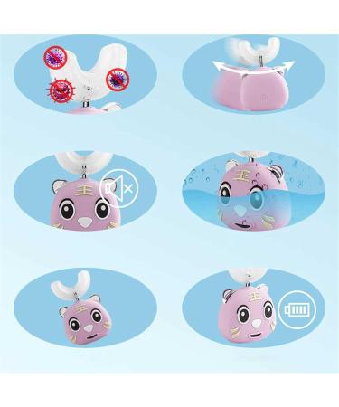 UOOD U Shaped Head Children Sonic Electric Toothbrush Dental Plaque Removal Automatic Toothbrush (2-12 Years Old) - Buy Online on GoSupps.com