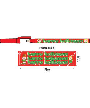 Buy Fun Express Holiday Pens - 2 Dozen Festive Designs of Reindeer Snowmen Santa & Mrs. Claus - Ideal Stocking Stuffers & Party Favors - International Shipping Available - Buy Online on GoSupps.com