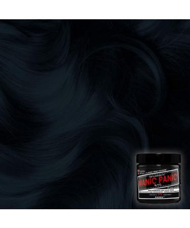 Manic Panic Raven Black Hair Dye - Classic High Voltage (3PK) - Vegan Ammonia Free Semi-Permanent Color for All Hair Types - Cool Black with Blue Undertones - Buy Online on GoSupps.com