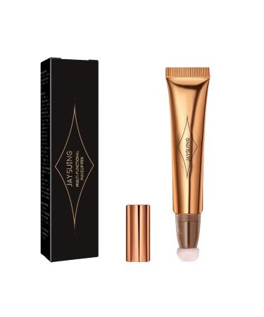 shamjina Highlighter Makeup Lightweight Highlighting Face Brighten Cosmetics Easy to Apply Highlight and Glow for Cheeks Body Clavicle Light Pink