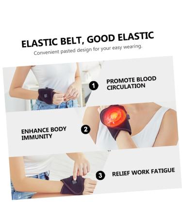 Healeved Heated Wristguards - 3 Sets of Carpal Tunnel Hand Splints & Thermo Carbon Fiber Gloves for Pain Relief - Buy Online on GoSupps.com