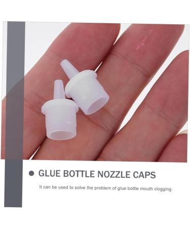 PLAFOPE 60Pcs Universal Glue Bottle Face Masks for Eyelash Glue Extensions Replacement Nozzles No Clogging - Buy Online on GoSupps.com