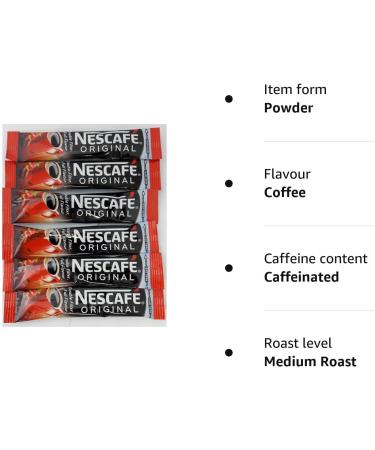 50 Nescafe Original - 50 individual sachets - Buy Online on GoSupps.com