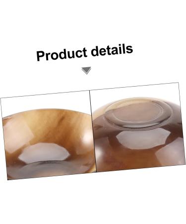 Magiclulu Handmade Soap Shell Shaving Bowl | Unbreakable Traditional Shaving Cup | Perfect for Shaving Foam - 7.5x7.5cm - Buy Online on GoSupps.com