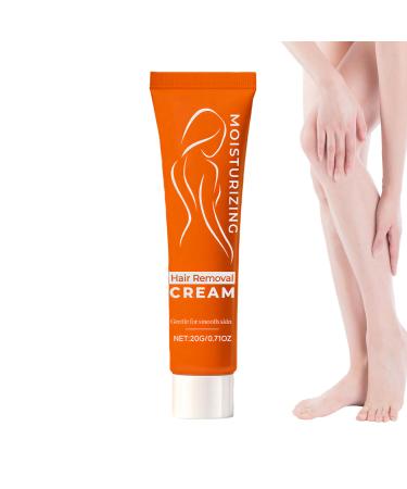 G n rique Facial Hair Removal Cream | Soothing and Nourishing - 20g Hair Removal Cream for Sensitive Skin for Upper Lip Home Travel Daily Use Summer Wedding Beach Gym Brides Models Women