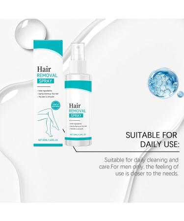  Muwugui Hair Removal Spray for Women - 50ml Fast and Soothing Solution for Skin | Hair Remover for Bikini Area Underarms Face Legs Lips Arms Pubic Area - Buy Online on GoSupps.com