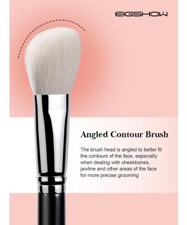 Contour Brush EIGSHOW Premium Face Angled Contour Makeup Brush with Luxe Saikoho Goat Hair Contour Foundation Brush for Cream Powder Liquid Blending Makeup Brush F610 - Buy Online on GoSupps.com