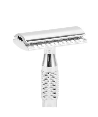 Men's Manual Razor - Stylish Anti-Slip Handle for Fast Comfortable Shaving | Clean & Sanitary Daily Use - Buy Online on GoSupps.com