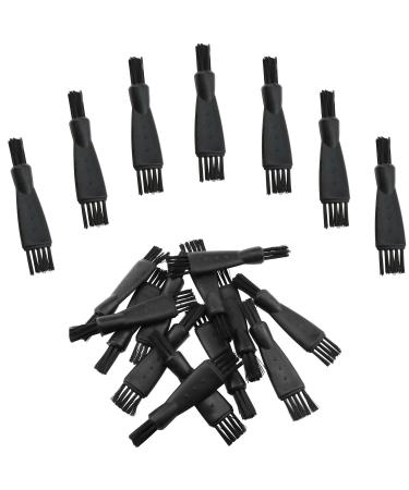 Haidong - Shaving brush razor cleaning brush black 12 pieces