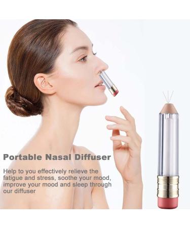 Essential Oil Inhaler Nasal Tubes Pen Shaped Nasal Tubes Relieve Pressure Aromatherapy for Travel Use - Buy Online on GoSupps.com