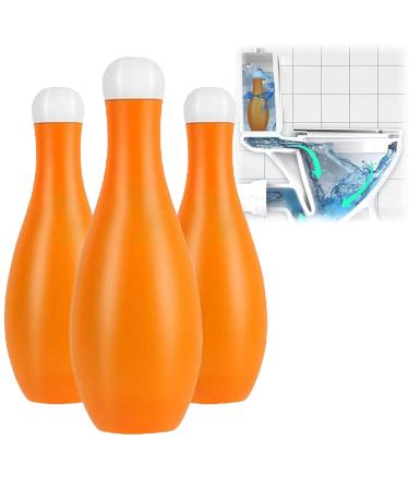 AAOCLO Bowling Blue Bubble Toilet Bowl Cleaner Toilet Bowl Cleaner Toilet Tank Cleaner Automatic Long-Lasting Toilet Bowl Cleaner in Bottle