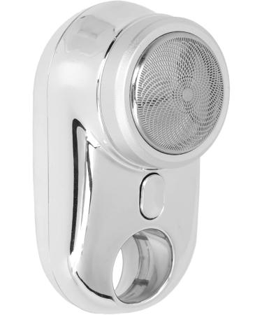 Rechargeable Travel Beard Trimmer Portable Pocket Beard Trimmer with 3W Display Carved Design USB Cable Rechargeable for Home (Silver) - Buy Online on GoSupps.com